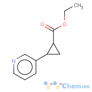 CAS No:649766-32-5 Cyclopropanecarboxylic acid, 2-(3-pyridinyl)-, ethyl ester