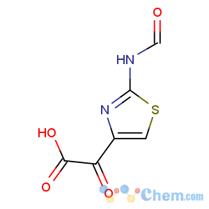 CAS No:64987-06-0 2-(2-formamido-1,3-thiazol-4-yl)-2-oxoacetic acid
