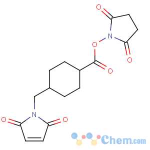 CAS No:64987-85-5 (2,5-dioxopyrrolidin-1-yl)<br />4-[(2,5-dioxopyrrol-1-yl)methyl]cyclohexane-1-carboxylate