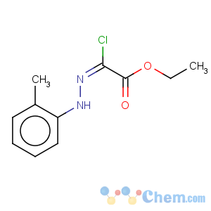 CAS No:64989-46-4 Acetic acid,2-chloro-2-[2-(2-methylphenyl)hydrazinylidene]-, ethyl ester