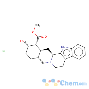 CAS No:65-19-0 Yohimbine hydrochloride