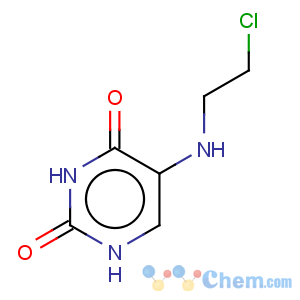 CAS No:65-68-9 2,4(1H,3H)-Pyrimidinedione,5-[(2-chloroethyl)amino]-
