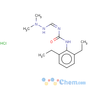 CAS No:65009-07-6 Urea, N-(2,6-diethylphenyl)-N-((dimethylamino)iminomethyl)-, monohydrochloride