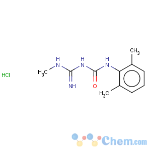 CAS No:65009-35-0 Urea,N-(2,6-dimethylphenyl)-N'-[imino(methylamino)methyl]-, hydrochloride (1:1)