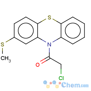 CAS No:65010-93-7 Ethanone,2-chloro-1-[2-(methylthio)-10H-phenothiazin-10-yl]-