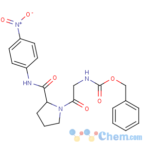 CAS No:65022-15-3 benzyl<br />N-[2-[(2S)-2-[(4-nitrophenyl)carbamoyl]pyrrolidin-1-yl]-2-oxoethyl]<br />carbamate