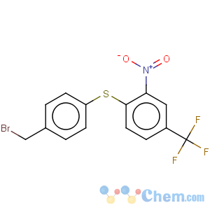 CAS No:650615-78-4 1-{[4-(bromomethyl)phenyl]thio}-2-nitro-4-(trifluoromethyl)benzene