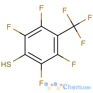 CAS No:651-84-3 2,3,5,6-tetrafluoro-4-(trifluoromethyl)benzenethiol