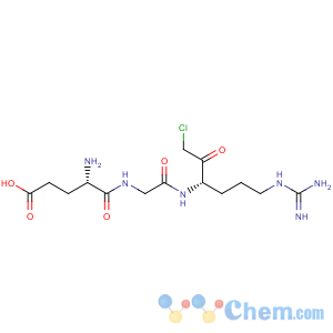 CAS No:65113-67-9 Glycinamide, L-a-glutamyl-N-[(1S)-4-[(aminoiminomethyl)amino]-1-(2-chloroacetyl)butyl]-