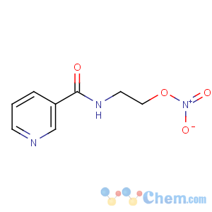 CAS No:65141-46-0 2-(pyridine-3-carbonylamino)ethyl nitrate