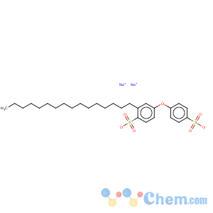 CAS No:65143-89-7 Benzenesulfonic acid,hexadecyl(sulfophenoxy)-, sodium salt (1:2)