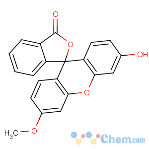 CAS No:65144-30-1 3'-hydroxy-6'-methoxyspiro[2-benzofuran-3,9'-xanthene]-1-one