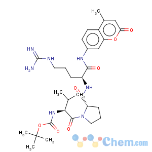 CAS No:65147-04-8 L-Argininamide,N-[(1,1-dimethylethoxy)carbonyl]-L-valyl-L-prolyl-N-(4-methyl-2-oxo-2H-1-benzopyran-7-yl)-