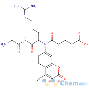 CAS No:65147-16-2 L-Argininamide,N-(4-carboxy-1-oxobutyl)glycyl-N-(4-methyl-2-oxo-2H-1-benzopyran-7-yl)-