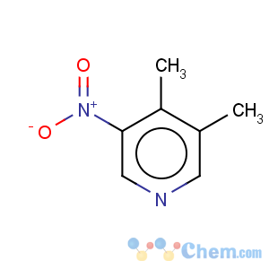 CAS No:65169-36-0 Pyridine,3,4-dimethyl-5-nitro-