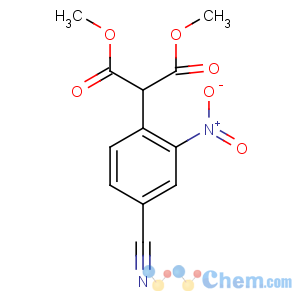 CAS No:651747-69-2 dimethyl 2-(4-cyano-2-nitrophenyl)propanedioate