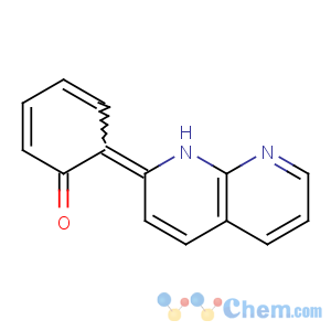 CAS No:65182-56-1 6-(1H-1,8-naphthyridin-2-ylidene)cyclohexa-2,4-dien-1-one