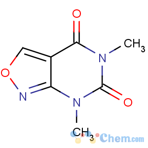 CAS No:65183-57-5 Isoxazolo[3,4-d]pyrimidine-4,6(5H,7H)-dione,5,7-dimethyl-