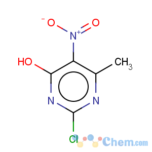 CAS No:65224-66-0 4(3H)-Pyrimidinone,2-chloro-6-methyl-5-nitro-