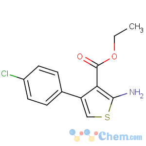 CAS No:65234-09-5 ethyl 2-amino-4-(4-chlorophenyl)thiophene-3-carboxylate