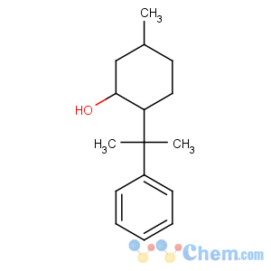 CAS No:65253-04-5 (1R,2S,5R)-5-methyl-2-(2-phenylpropan-2-yl)cyclohexan-1-ol