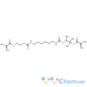 CAS No:65256-52-2 11,14-Dioxa-2,9-diazaheptadec-16-enoicacid, 16,?,?,?-tetramethyl-10,15-dioxo-,2-[(2-methyl-1-oxo-2-propen-1-yl)oxy]ethyl ester