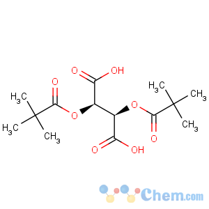 CAS No:65259-81-6 Butanedioic acid,2,3-bis(2,2-dimethyl-1-oxopropoxy)-, (2R,3R)-