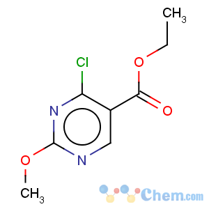CAS No:65269-18-3 5-Pyrimidinecarboxylicacid, 4-chloro-2-methoxy-, ethyl ester