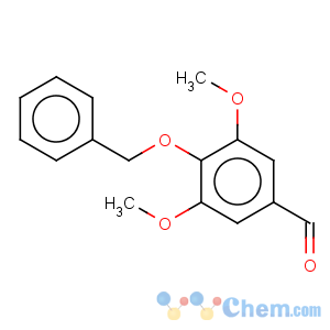 CAS No:6527-32-8 4-(benzyloxy)-3,5-dimethoxybenzaldehyde
