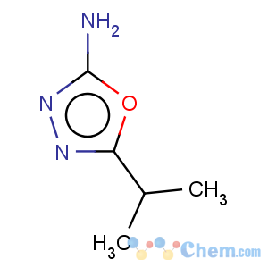 CAS No:65283-97-8 1,3,4-Oxadiazol-2-amine,5-(1-methylethyl)-