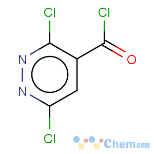 CAS No:6531-08-4 3,6-Dichloro-pyridazine-4-carbonyl chloride