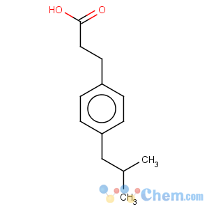CAS No:65322-85-2 Benzenepropanoic acid,4-(2-methylpropyl)-