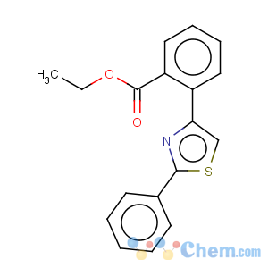 CAS No:65349-17-9 Benzoicacid, 2-(2-phenyl-4-thiazolyl)-, ethyl ester