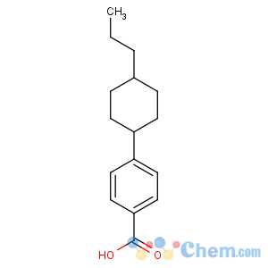 CAS No:65355-29-5 4-(4-propylcyclohexyl)benzoic acid