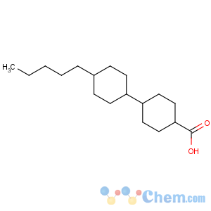 CAS No:65355-33-1 4-(4-pentylcyclohexyl)cyclohexane-1-carboxylic acid