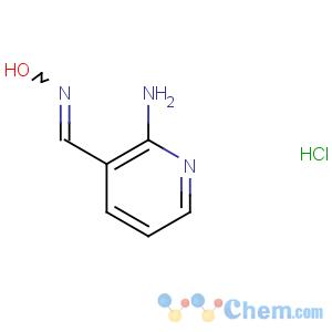CAS No:653584-65-7 3-Pyridinecarboxaldehyde,2-amino-, oxime, hydrochloride (1:1)