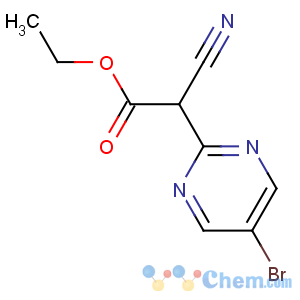 CAS No:65364-66-1 ethyl 2-(5-bromopyrimidin-2-yl)-2-cyanoacetate