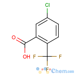 CAS No:654-98-8 5-chloro-2-(trifluoromethyl)benzoic acid