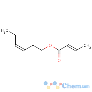 CAS No:65405-80-3 2-Butenoic acid,(3Z)-3-hexen-1-yl ester, (2E)-
