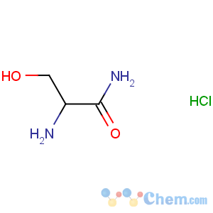 CAS No:65414-74-6 Propanamide,2-amino-3-hydroxy-, hydrochloride (1:1), (2S)-