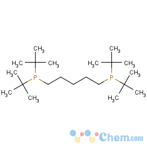 CAS No:65420-68-0 ditert-butyl(5-ditert-butylphosphanylpentyl)phosphane