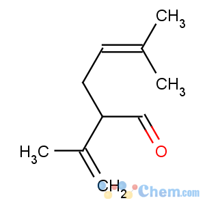 CAS No:6544-40-7 5-methyl-2-prop-1-en-2-ylhex-4-enal
