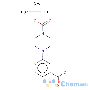 CAS No:654663-42-0 2-[4-(tert-Butoxycarbonyl)piperazin-1-yl]isonicotinic acid