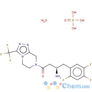 CAS No:654671-77-9 Sitagliptin phosphate monohydrate