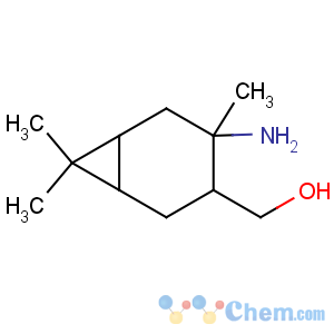 CAS No:654680-82-7 (4-amino-4,7,7-trimethyl-3-bicyclo[4.1.0]heptanyl)methanol