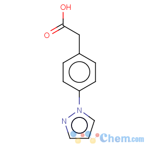 CAS No:65476-24-6 Benzeneacetic acid,4-(1H-pyrazol-1-yl)-