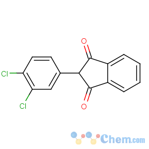 CAS No:6549-60-6 1H-Indene-1,3(2H)-dione,2-(3,4-dichlorophenyl)-