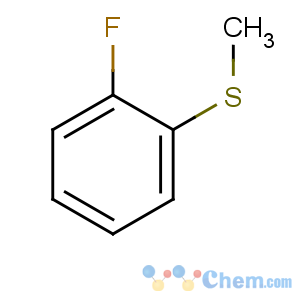 CAS No:655-20-9 1-fluoro-2-methylsulfanylbenzene
