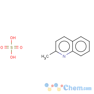 CAS No:655-76-5 quinaldine sulfate