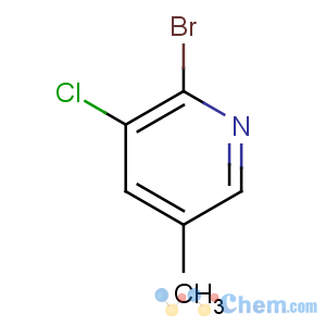 CAS No:65550-81-4 2-bromo-3-chloro-5-methylpyridine